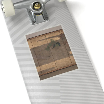 Tawaraya Sōtatsu - Boats upon Waves - mid- to late 17th century v3 - STICKER Vinyl Kiss-Cut Decal