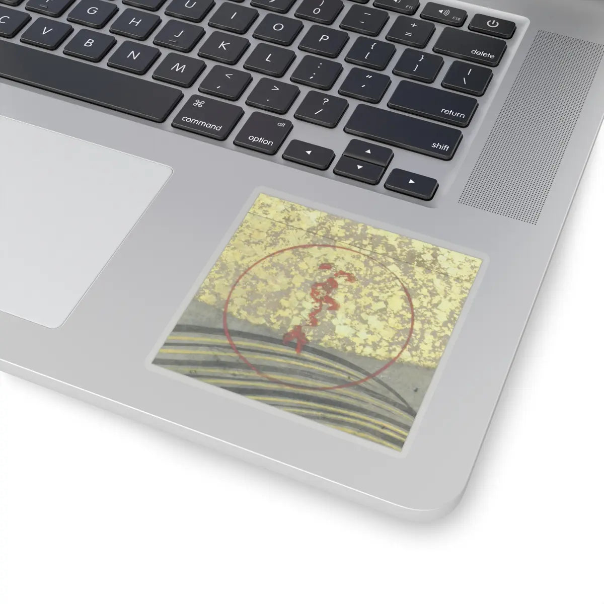 Tawaraya Sōtatsu - Boats upon Waves - mid- to late 17th century v5 - STICKER Vinyl Kiss-Cut Decal