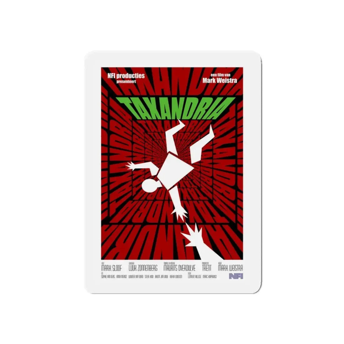 TAXANDRIA 1994 Movie Poster - Refrigerator Magnet 5 Inch Die-Cut - The Sticker Space