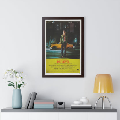 TAXI DRIVER 1976 - Framed Movie Poster-The Sticker Space