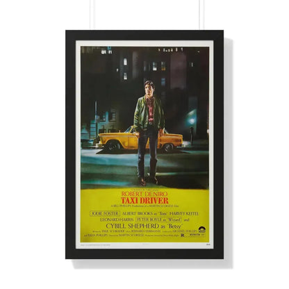 TAXI DRIVER 1976 - Framed Movie Poster 20" x 30" Black - The Sticker Space