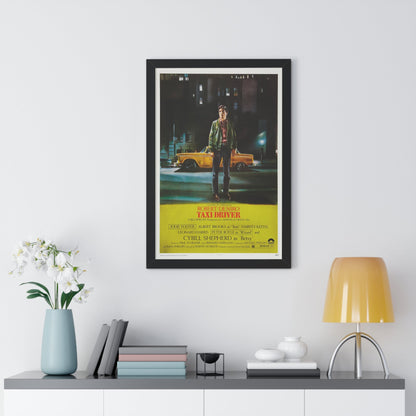 TAXI DRIVER 1976 - Framed Movie Poster-The Sticker Space