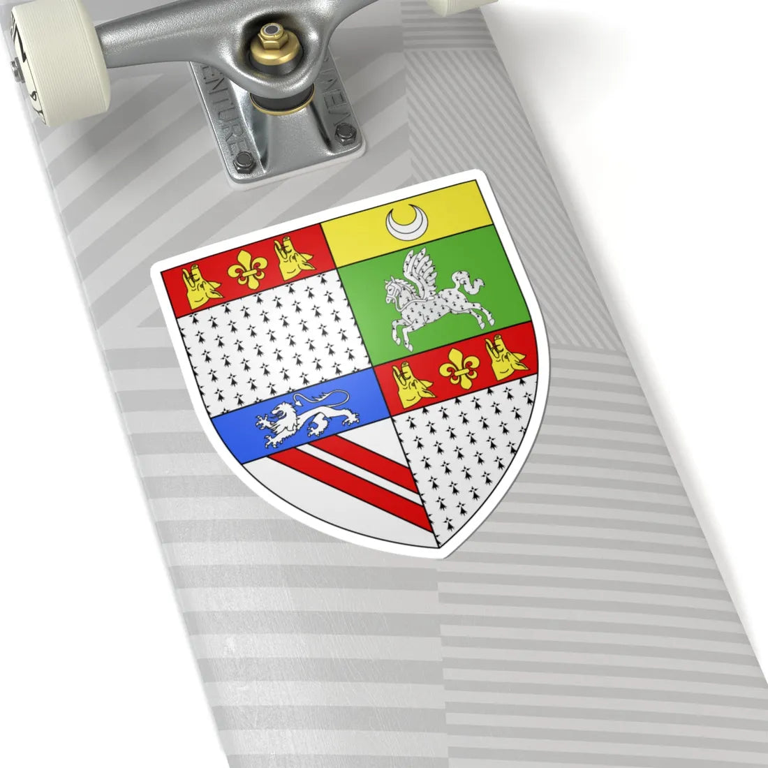 Taylour-Quin arms Headfort (Ireland) (Coat of Arms) STICKER Vinyl Kiss-Cut Decal - The Sticker Space