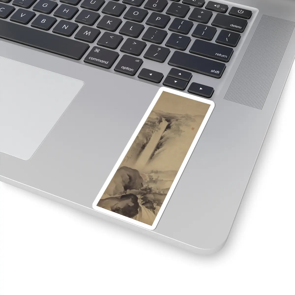 Tazaki Sōun - Yōrō Waterfall - dated 1887 - STICKER Vinyl Kiss-Cut Decal