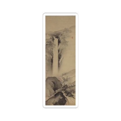 Tazaki Sōun - Yōrō Waterfall - dated 1887 - STICKER Vinyl Kiss-Cut Decal