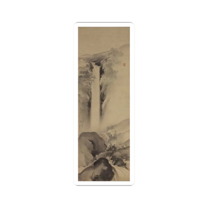 Tazaki Sōun - Yōrō Waterfall - dated 1887 - STICKER Vinyl Kiss-Cut Decal