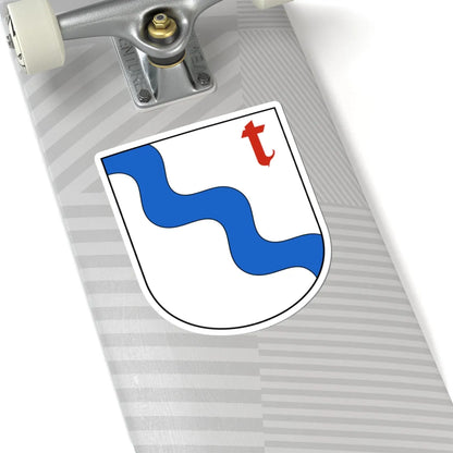 Tübach-blazon (Switzerland) (Coat of Arms) STICKER Vinyl Kiss-Cut Decal - The Sticker Space