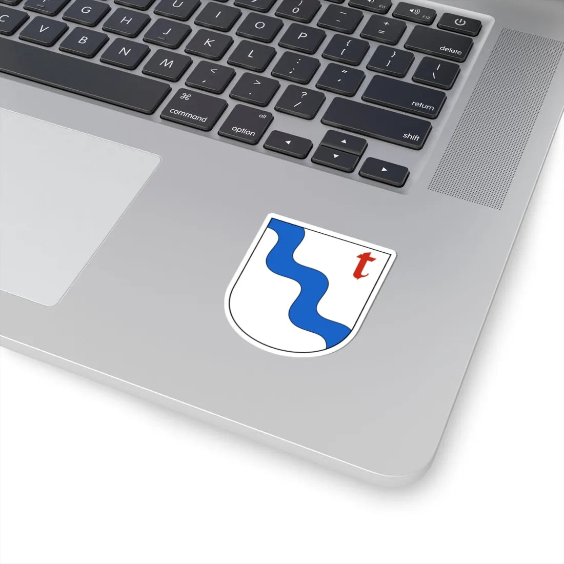 Tübach-blazon (Switzerland) (Coat of Arms) STICKER Vinyl Kiss-Cut Decal - The Sticker Space