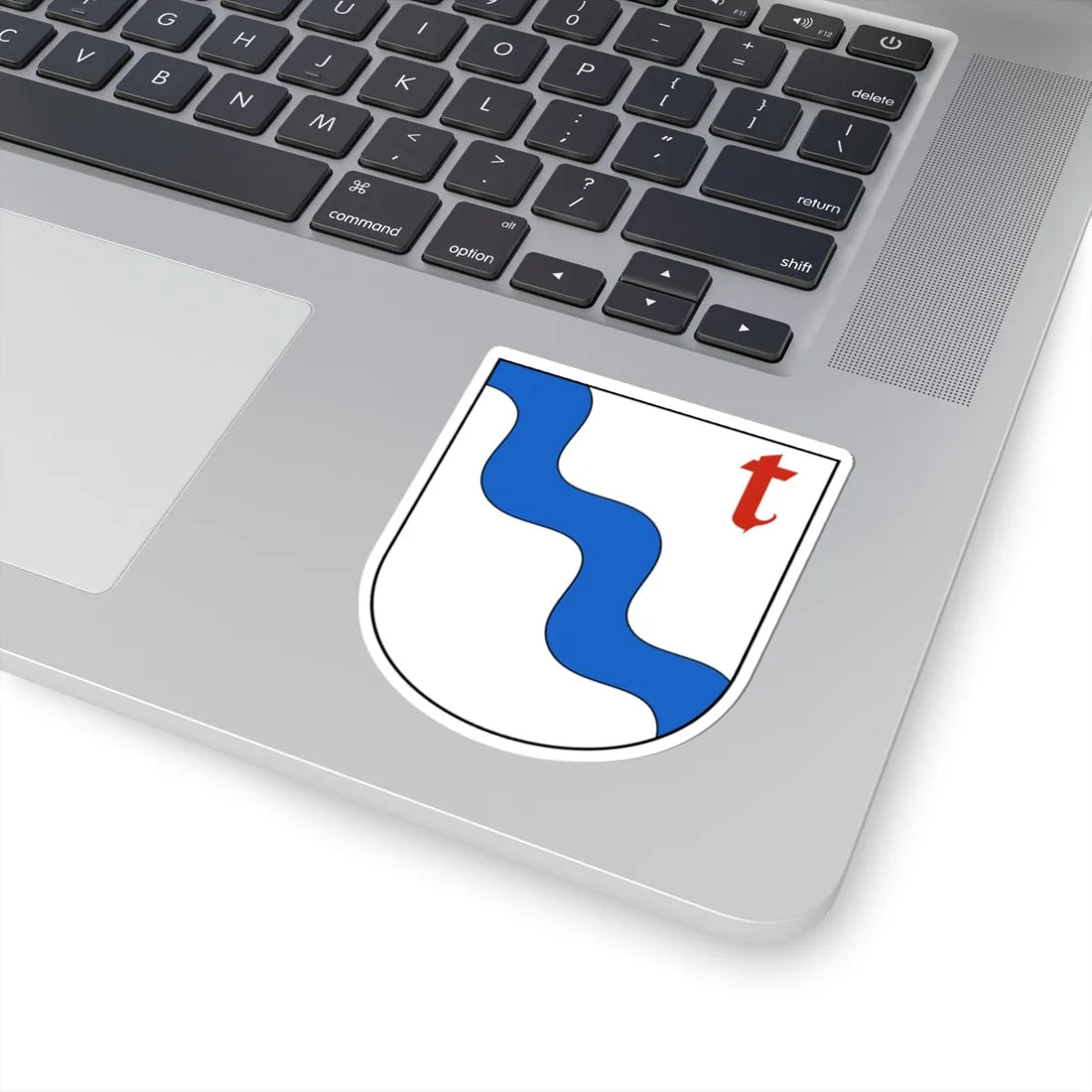 Tübach-blazon (Switzerland) (Coat of Arms) STICKER Vinyl Kiss-Cut Decal - The Sticker Space