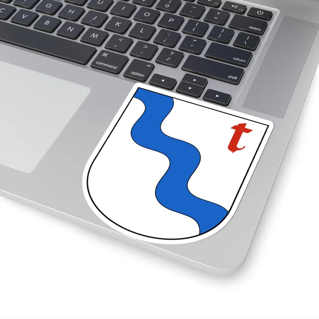 Tübach-blazon (Switzerland) (Coat of Arms) STICKER Vinyl Kiss-Cut Decal - The Sticker Space
