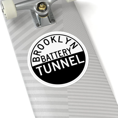 TBTA BROOKLYN BATTERY TUNNEL (New York) (Road Sign) STICKER Vinyl Kiss-Cut Decal - The Sticker Space