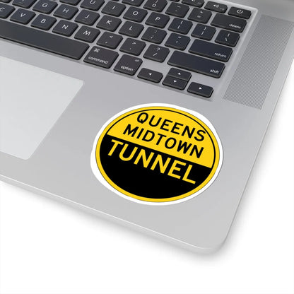 TBTA QUEENS-MIDTOWN TUNNEL (New York) (Road Sign) STICKER Vinyl Kiss-Cut Decal - The Sticker Space