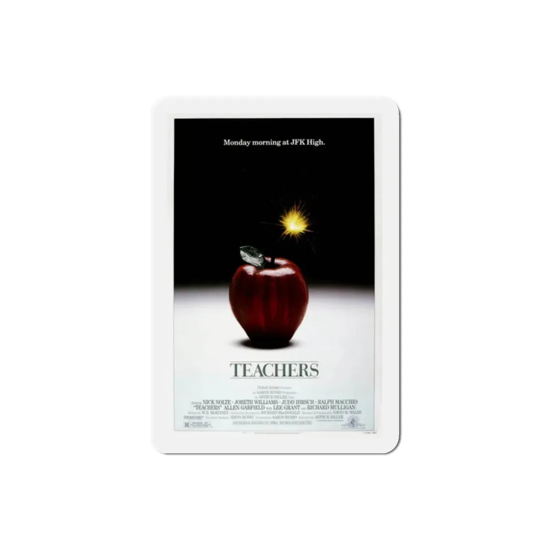 Teachers 1984 Movie Poster Refrigerator Magnet 2 Inch - The Sticker Space