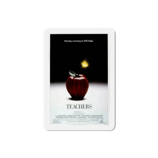 Teachers 1984 Movie Poster Refrigerator Magnet 2 Inch - The Sticker Space
