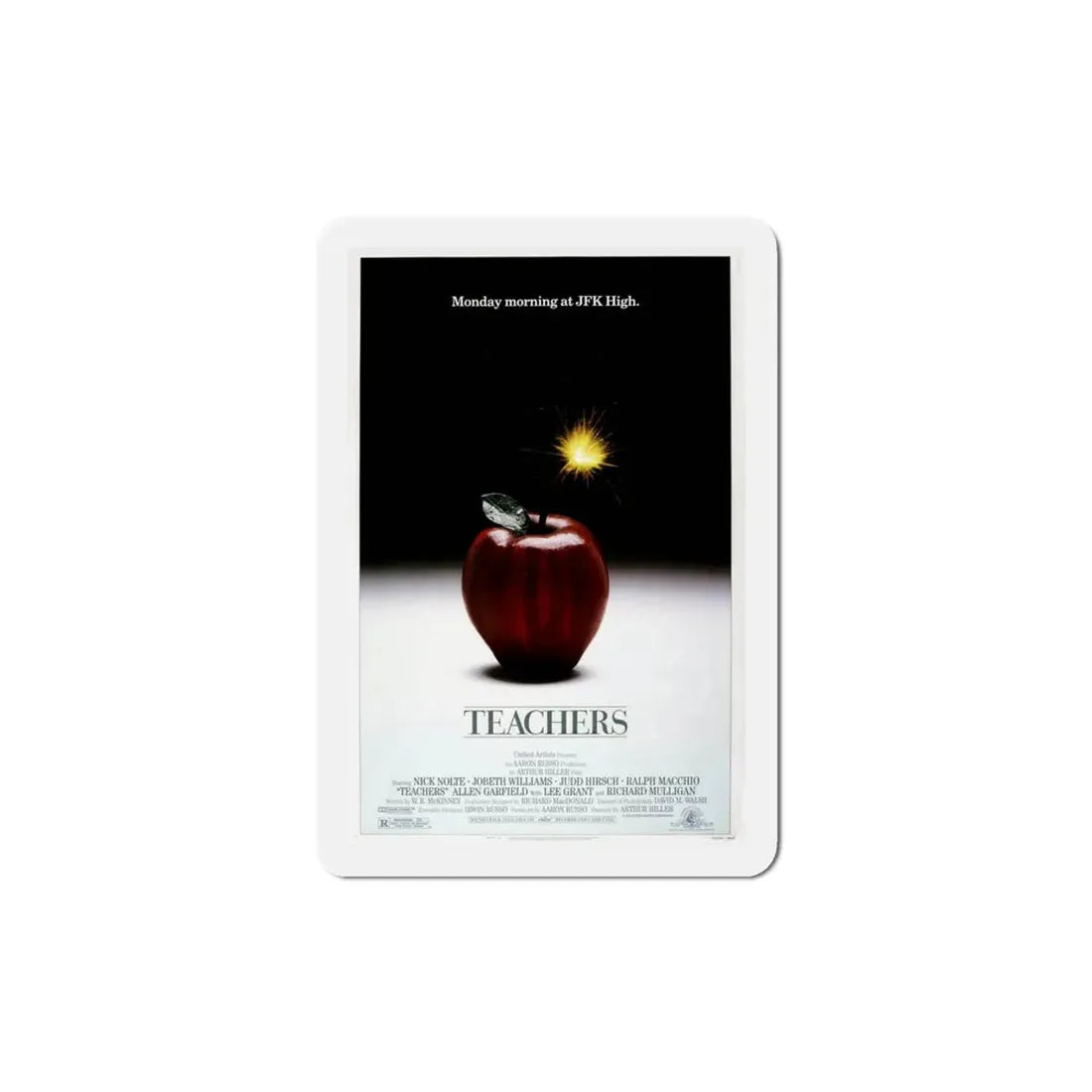 Teachers 1984 Movie Poster Refrigerator Magnet 4 Inch - The Sticker Space