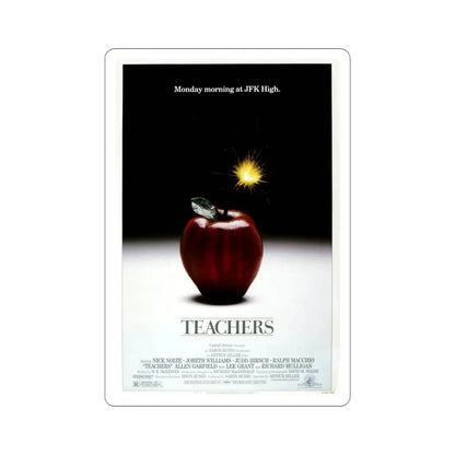 Teachers 1984 Movie Poster STICKER Vinyl Die-Cut Decal 5 Inch - The Sticker Space