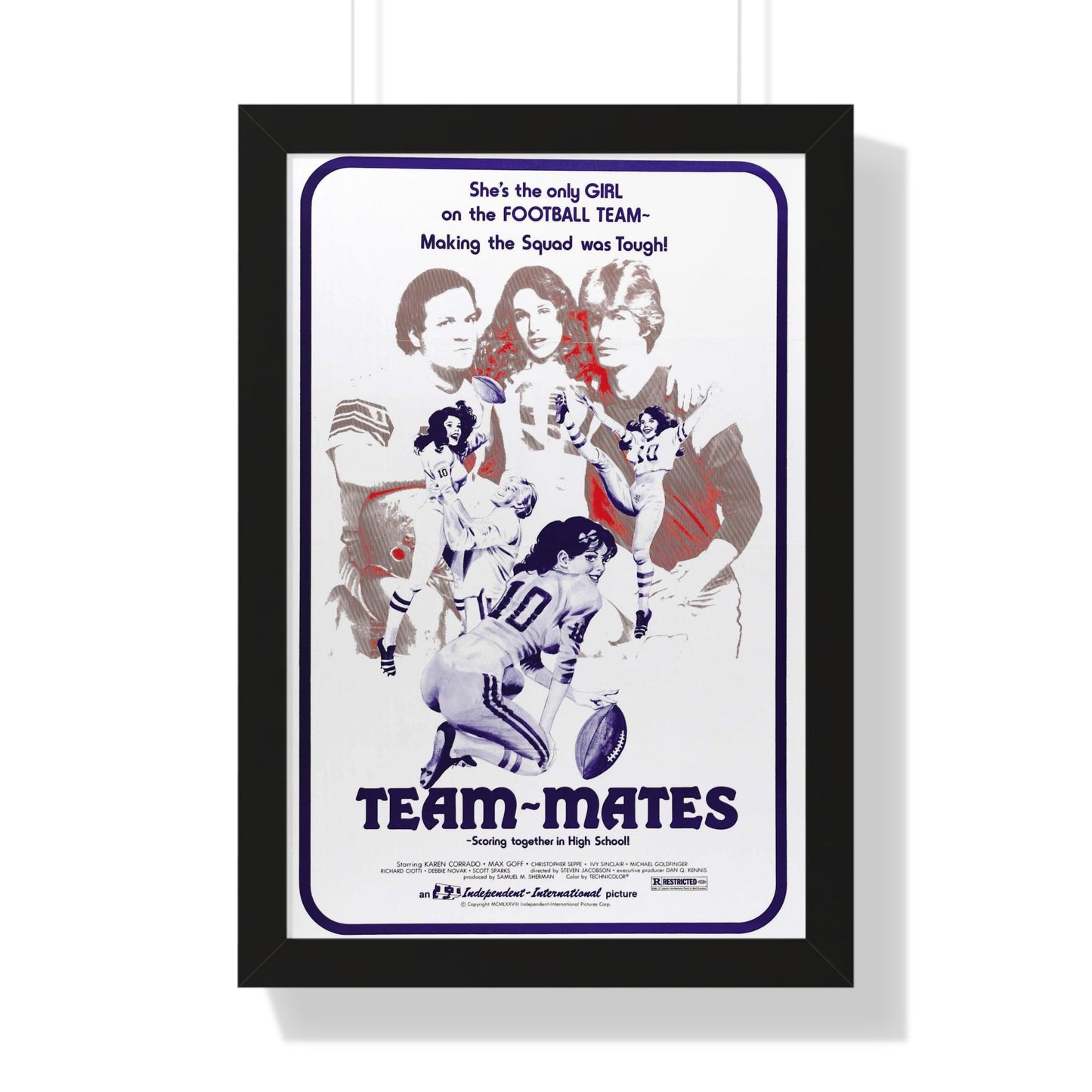 TEAM-MATES 1978 - Framed Movie Poster-16″ x 24″-The Sticker Space