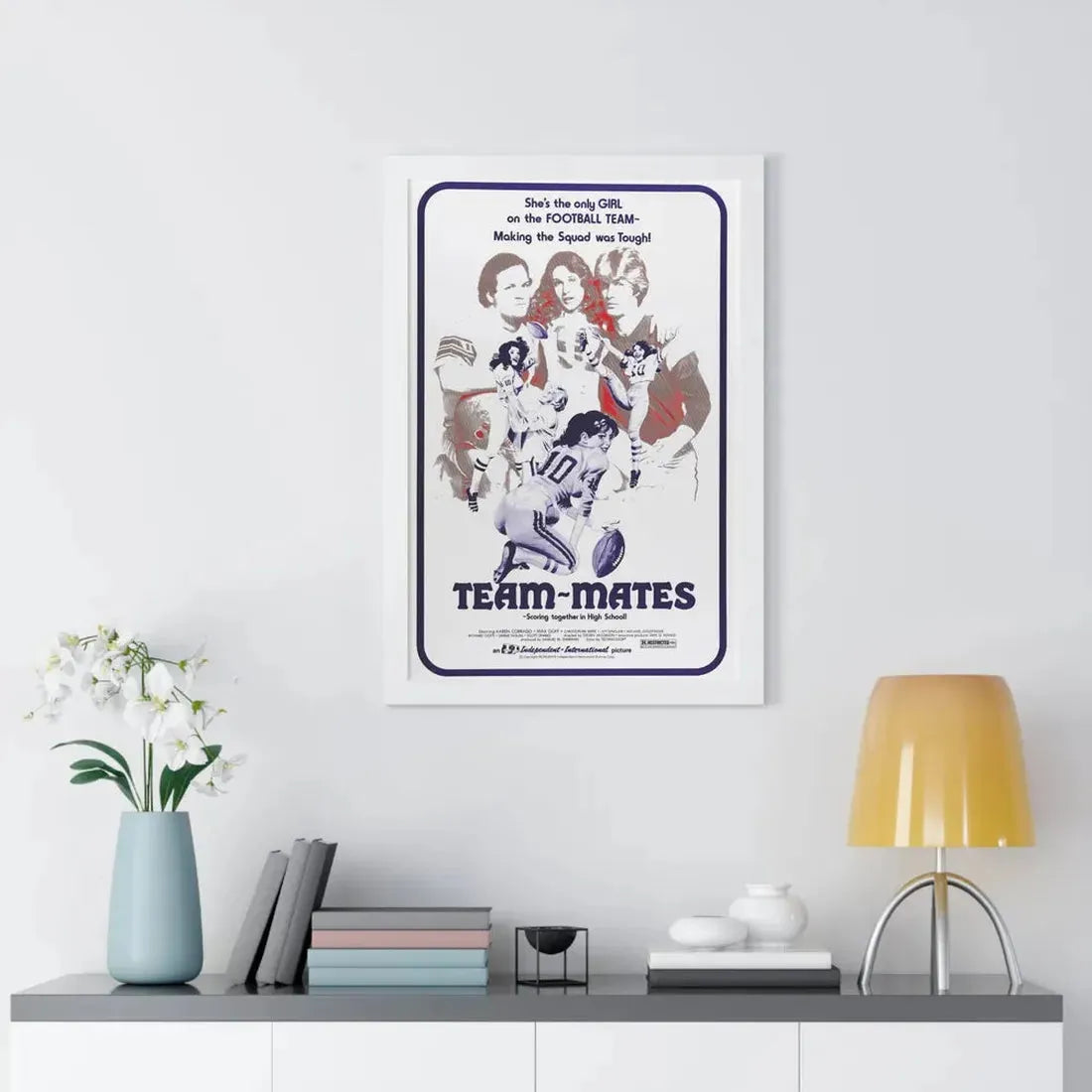 TEAM-MATES 1978 - Framed Movie Poster - The Sticker Space