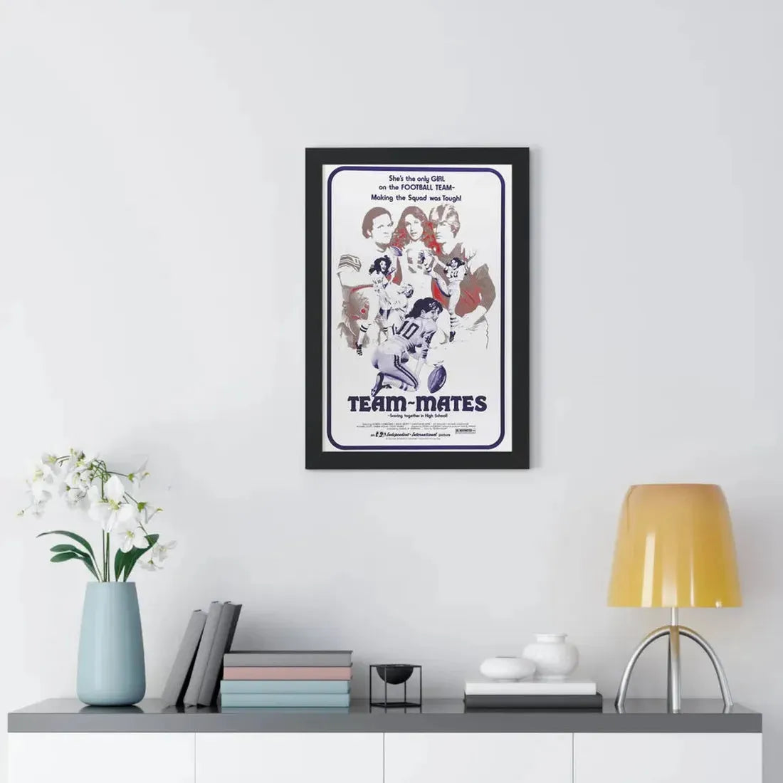 TEAM-MATES 1978 - Framed Movie Poster - The Sticker Space