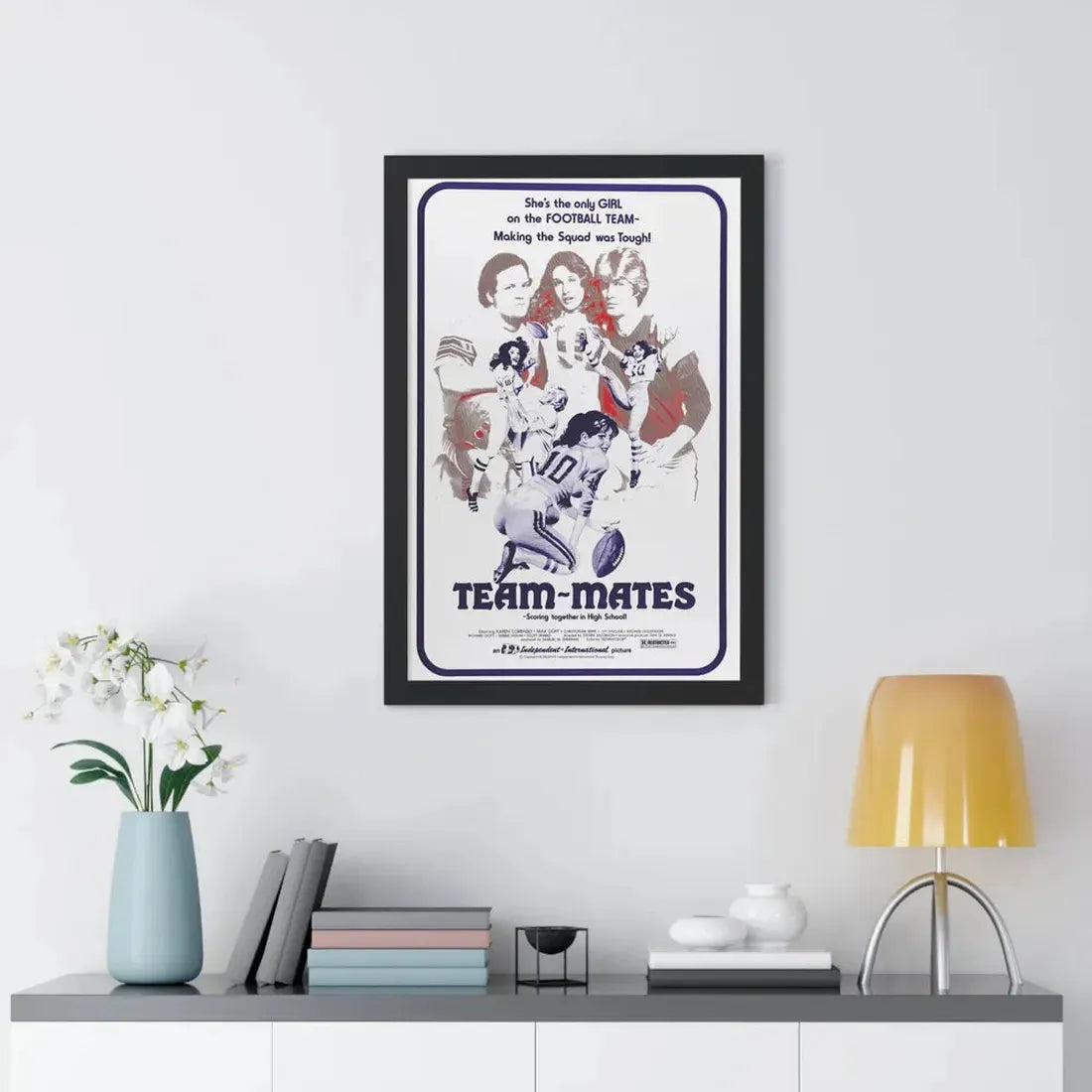 TEAM-MATES 1978 - Framed Movie Poster - The Sticker Space