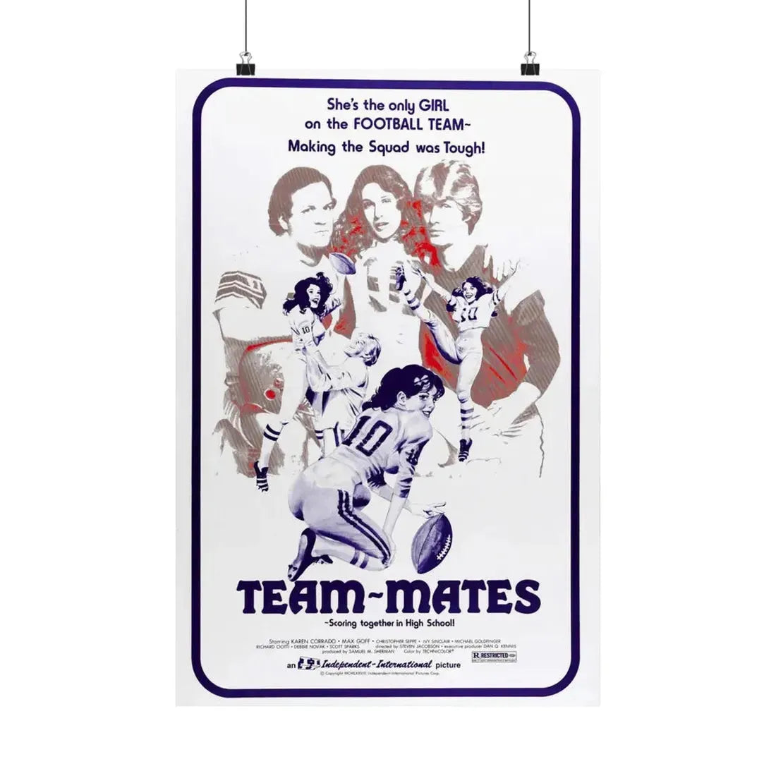 TEAM-MATES 1978 - Paper Movie Poster 16″ x 24″ Matte - The Sticker Space