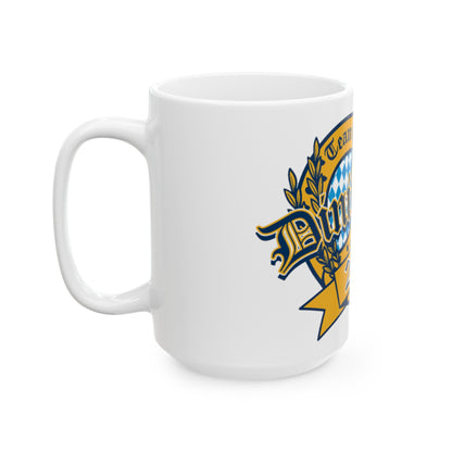 Team Ships Dining Out 2019 (U.S. Navy) White Coffee Mug-The Sticker Space