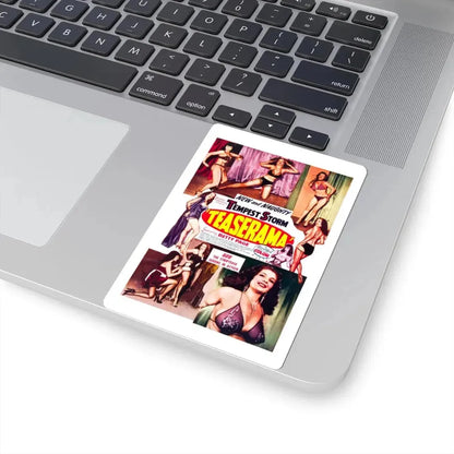 TEASERAMA 1955 Movie Poster - STICKER Vinyl Kiss-Cut Decal - The Sticker Space