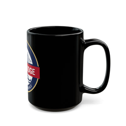 Tech Bridge Hawaii (U.S. Navy) Black Coffee Mug-The Sticker Space