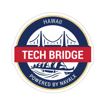 Tech Bridge Hawaii (U.S. Navy) STICKER Vinyl Die-Cut Decal 2 Inch - The Sticker Space