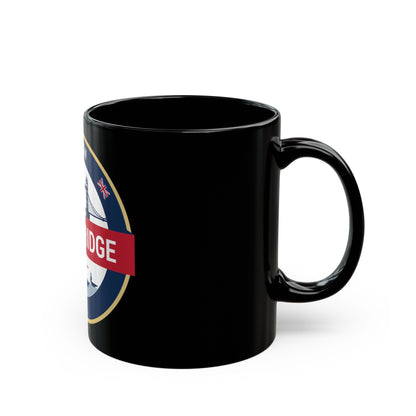 Tech Bridge London (U.S. Navy) Black Coffee Mug-The Sticker Space