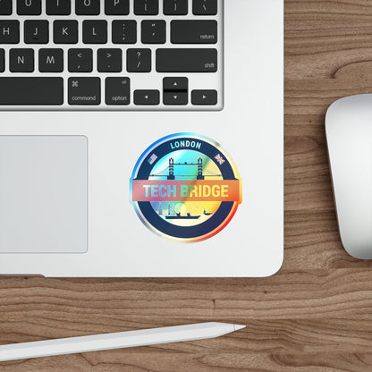 Tech Bridge London (U.S. Navy) Holographic STICKER Die-Cut Vinyl Decal-The Sticker Space