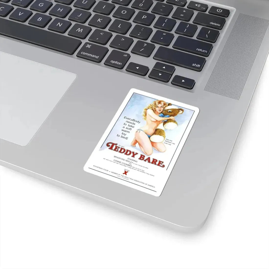 TEDDY BARE 1978 Movie Poster - STICKER Vinyl Kiss-Cut Decal - The Sticker Space