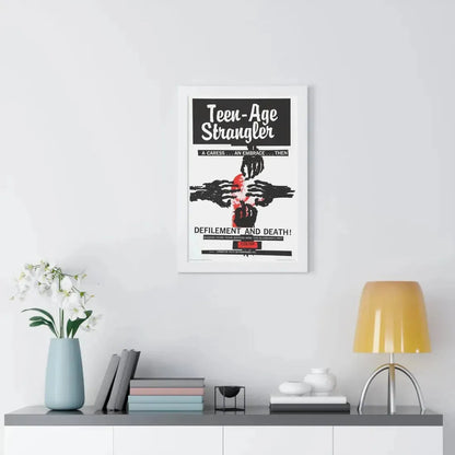 TEEN-AGE STRANGLER 1964 - Framed Movie Poster - The Sticker Space