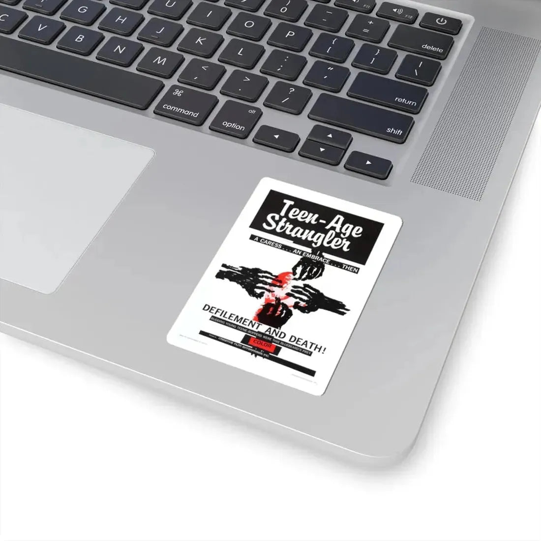 TEEN-AGE STRANGLER 1964 Movie Poster - STICKER Vinyl Kiss-Cut Decal - The Sticker Space