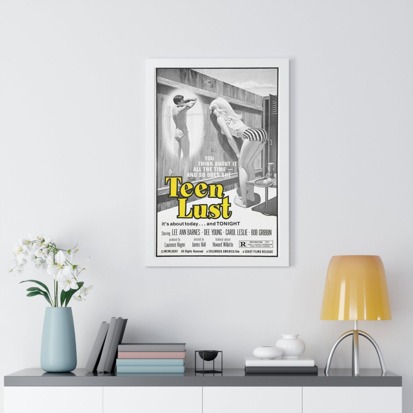 TEEN LUST (HIGH SCHOOL TEASERS) 1978 - Framed Movie Poster-The Sticker Space