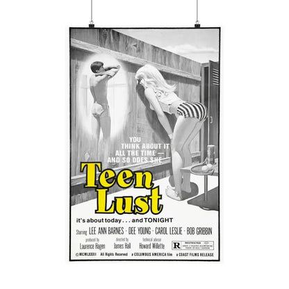 TEEN LUST (HIGH SCHOOL TEASERS) 1978 - Paper Movie Poster 20″ x 30″ Matte - The Sticker Space
