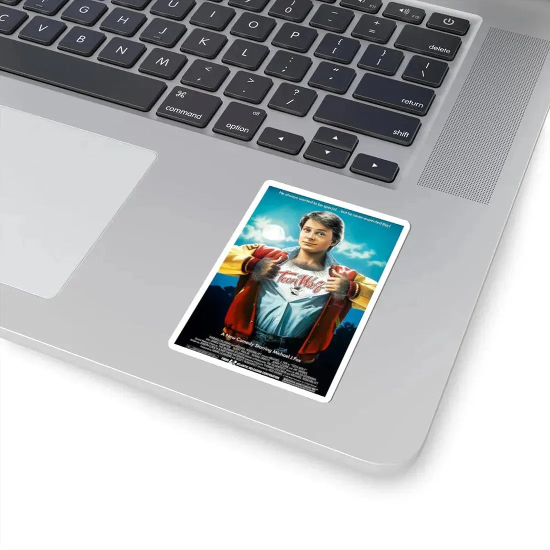 Teen Wolf 1985 Movie Poster - STICKER Vinyl Kiss-Cut Decal - The Sticker Space