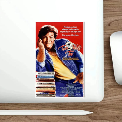 Teen Wolf Too 1987 Movie Poster STICKER Vinyl Die-Cut Decal - The Sticker Space