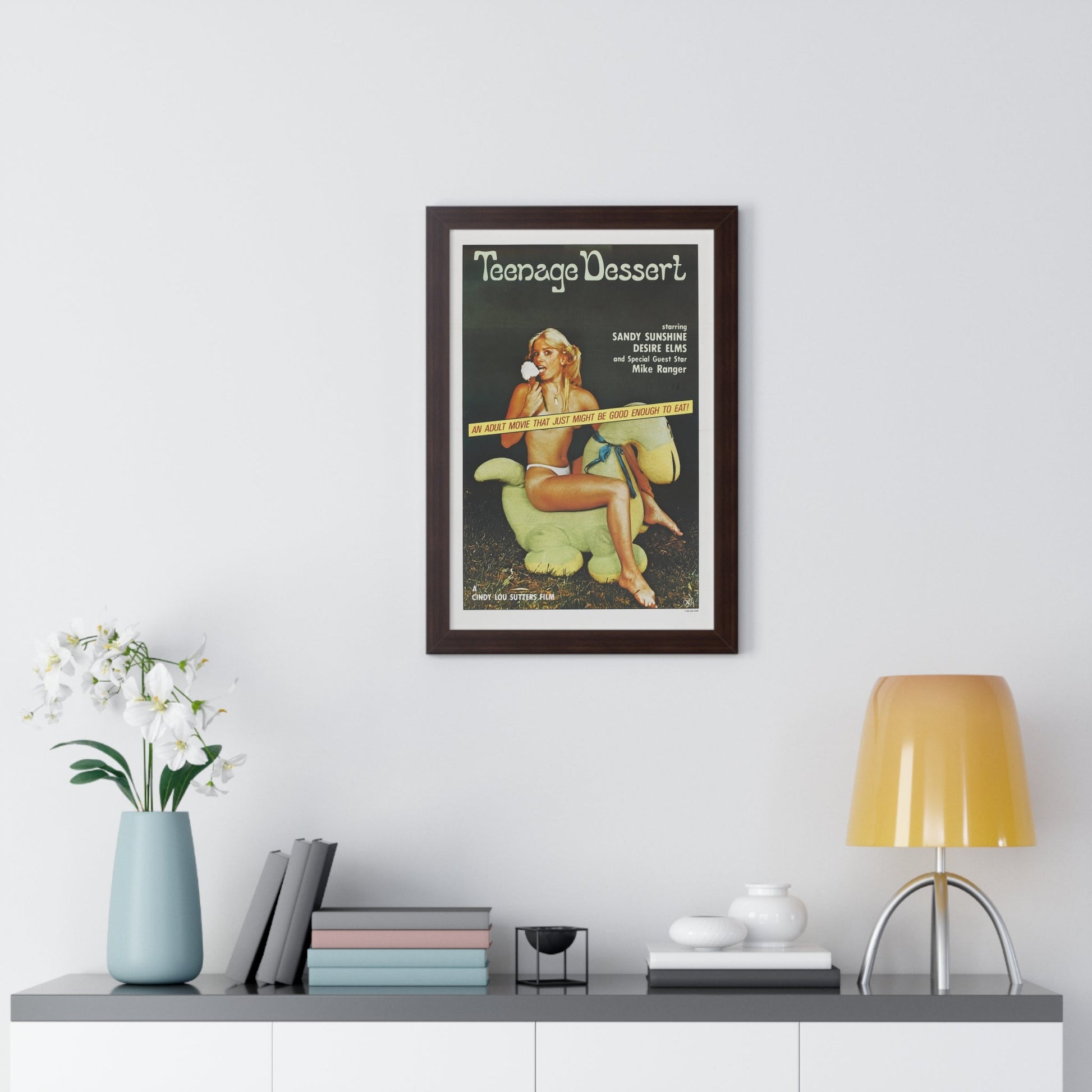 TEENAGE DESSERT 1976 - Framed Movie Poster-The Sticker Space