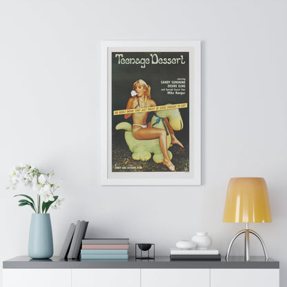 TEENAGE DESSERT 1976 - Framed Movie Poster-The Sticker Space