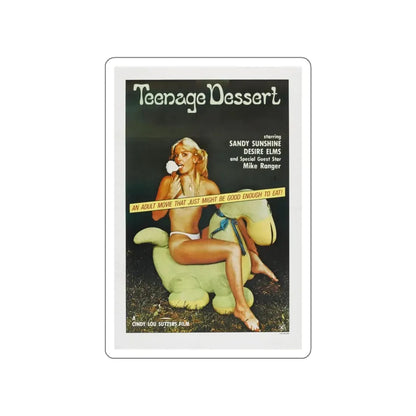 TEENAGE DESSERT 1976 Movie Poster STICKER Vinyl Die-Cut Decal 6 Inch - The Sticker Space