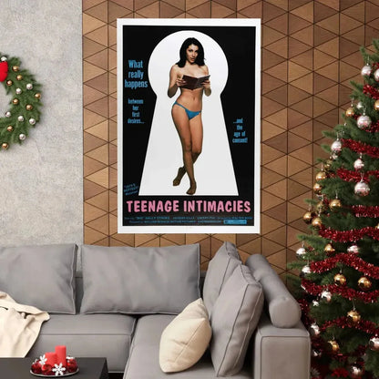 TEENAGE INTIMACIES 1973 - Paper Movie Poster - The Sticker Space