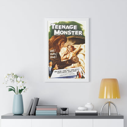 TEENAGE MONSTER 1957 - Framed Movie Poster-The Sticker Space