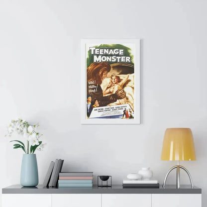 TEENAGE MONSTER 1957 - Framed Movie Poster - The Sticker Space