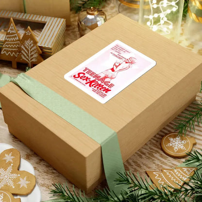 TEENAGE SEX-KITTEN 1975 Movie Poster - STICKER Vinyl Kiss-Cut Decal - The Sticker Space