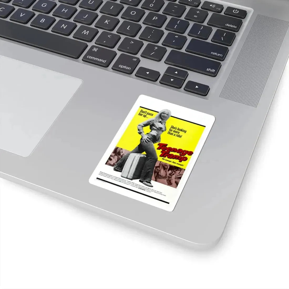 Teenage Tramp 1975 Movie Poster - STICKER Vinyl Kiss-Cut Decal - The Sticker Space