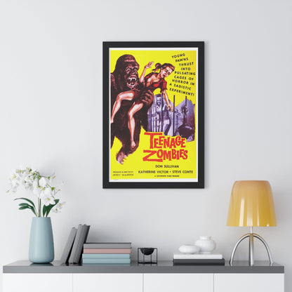 TEENAGE ZOMBIES 1959 - Framed Movie Poster-The Sticker Space