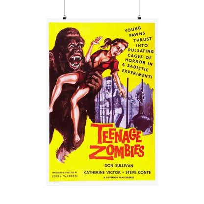 TEENAGE ZOMBIES 1959 - Paper Movie Poster 24″ x 36″ Matte - The Sticker Space