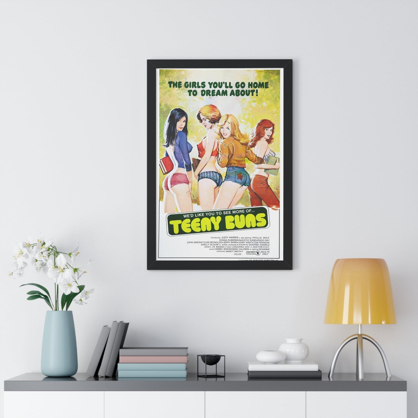 TEENY BUNS 1978 - Framed Movie Poster-The Sticker Space