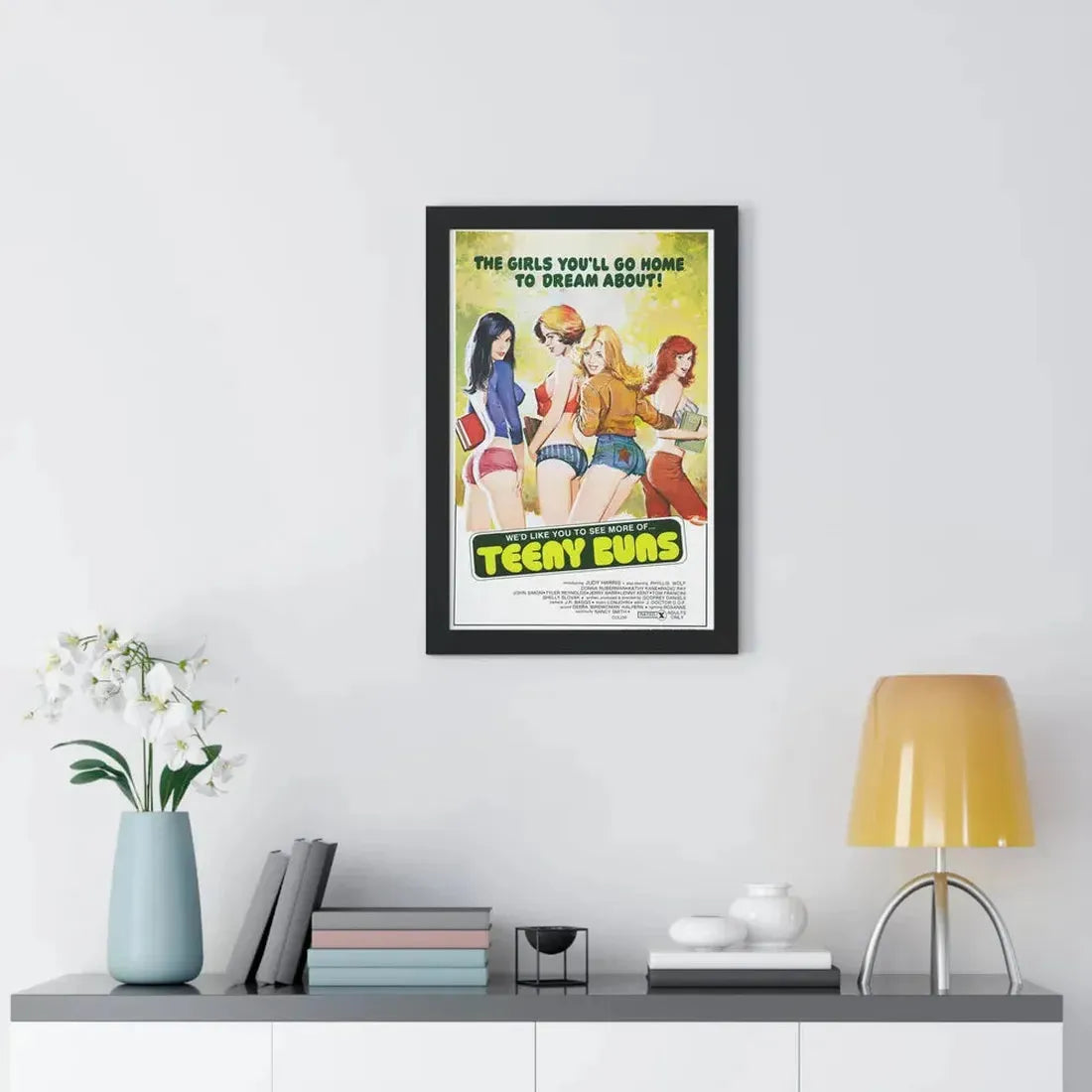 TEENY BUNS 1978 - Framed Movie Poster - The Sticker Space